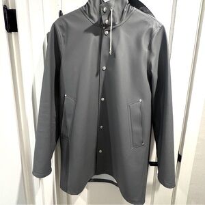 Stutterheim Stockholm Raincoat (Gray)